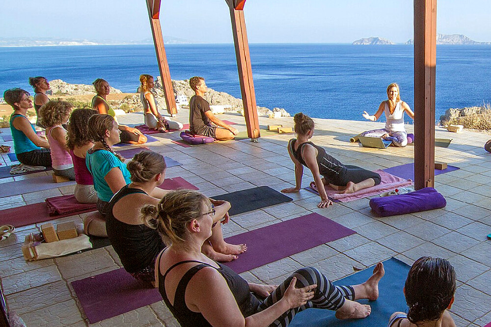 7-tägiges Psychosomatik- und Sensit-Yoga-Retreat auf Kreta, Griechenland
