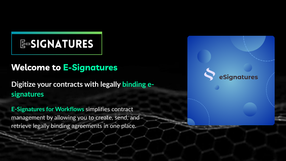 GoHighLevel marketplace - GHL integration - E-Signatures