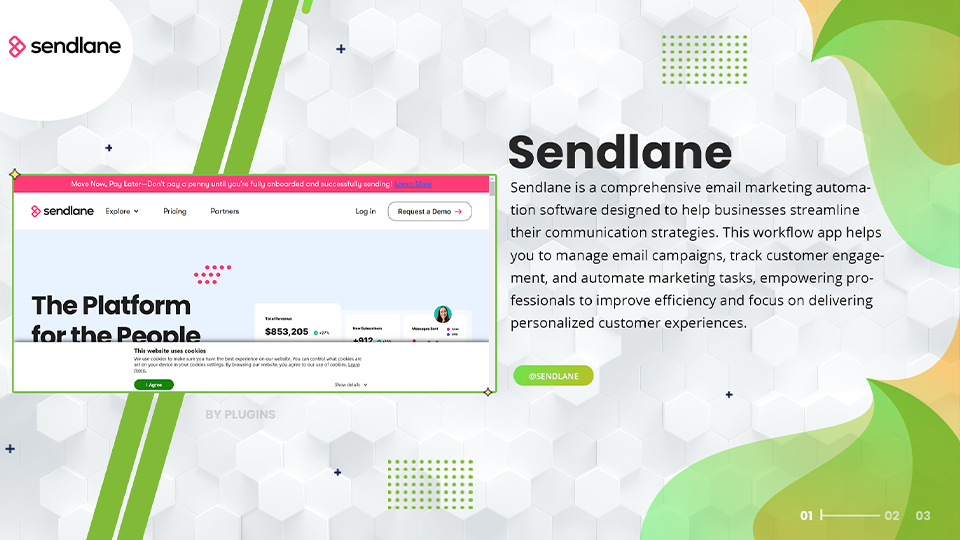 GoHighLevel marketplace - GHL integration - Sendlane Action Automation For Workflows