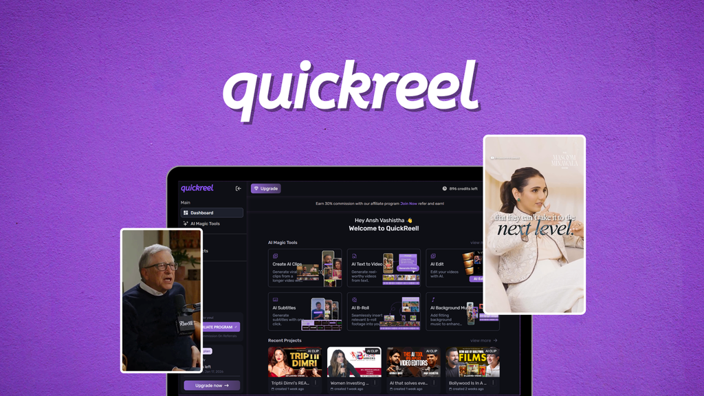 QuickReel Lifetime Deal