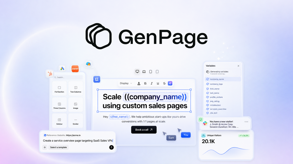 GenPage Lifetime Deal