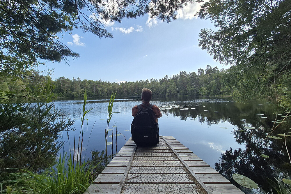 7 Tage Stille in der schwedischen Natur genießen: Ein Solo-Retreat