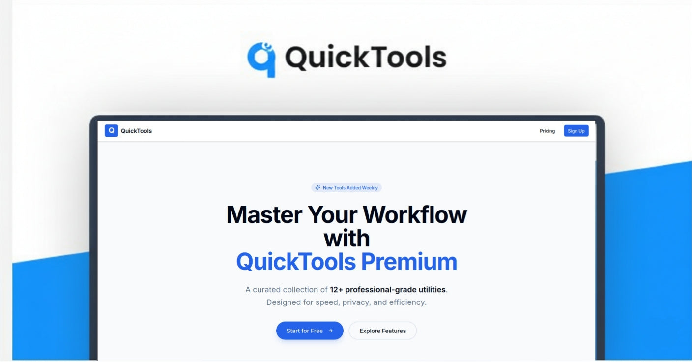 Quicktools Lifetime Deal