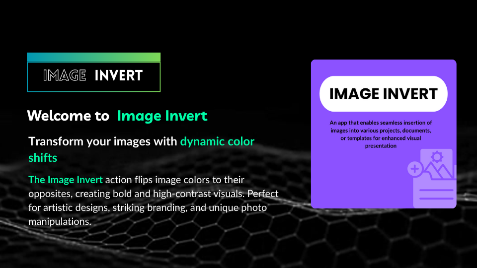 GoHighLevel marketplace - GHL integration - Image Invert