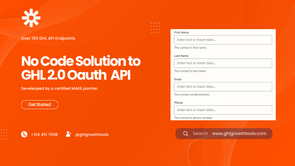 GoHighLevel marketplace - GHL integration - Zapier by G-HL Growth Tools