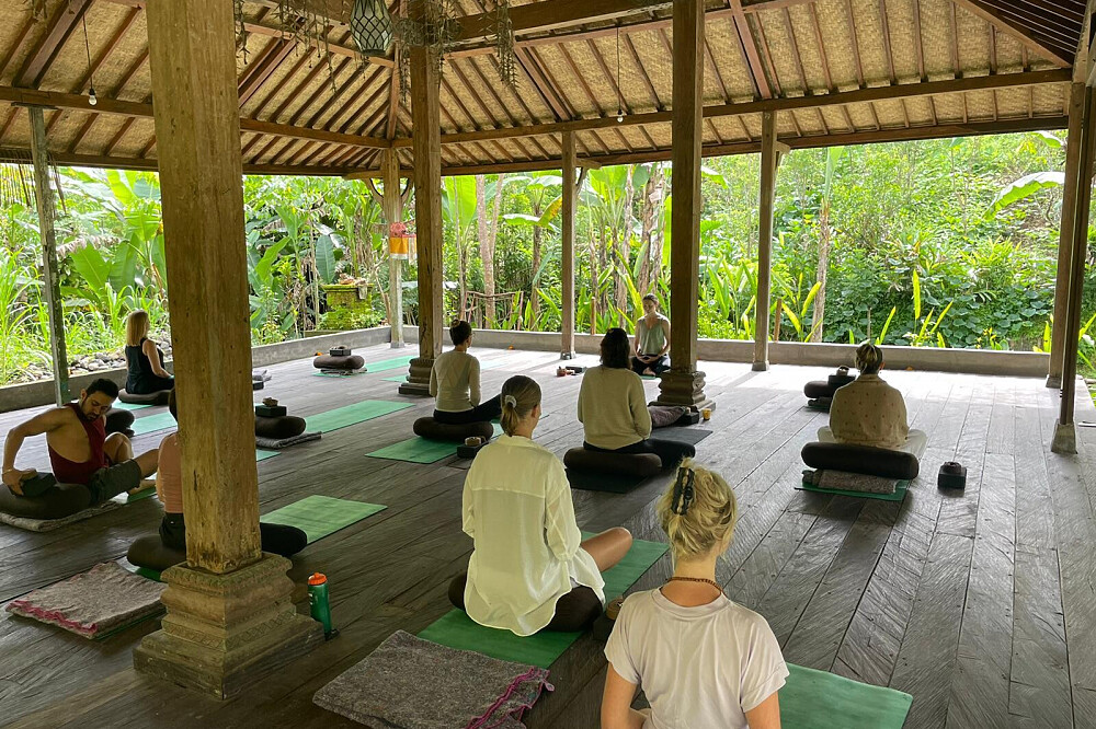 Retiro de 4 días de meditación zen silenciosa y yoga Yin en Bali