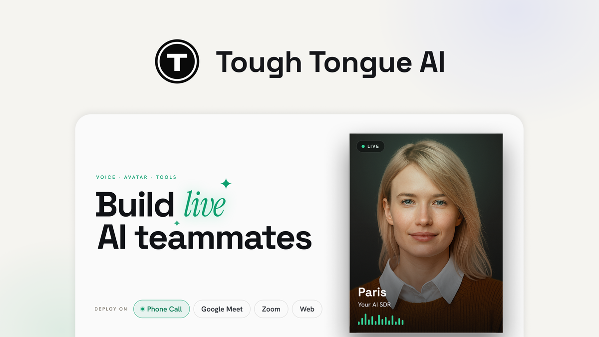 Tough Tongue AI Lifetime Deal 