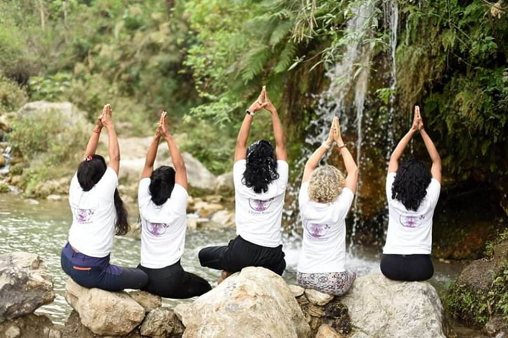7 Tage Frieden + Yoga, Meditation &amp; Ayurveda in Rishikesh, Indien