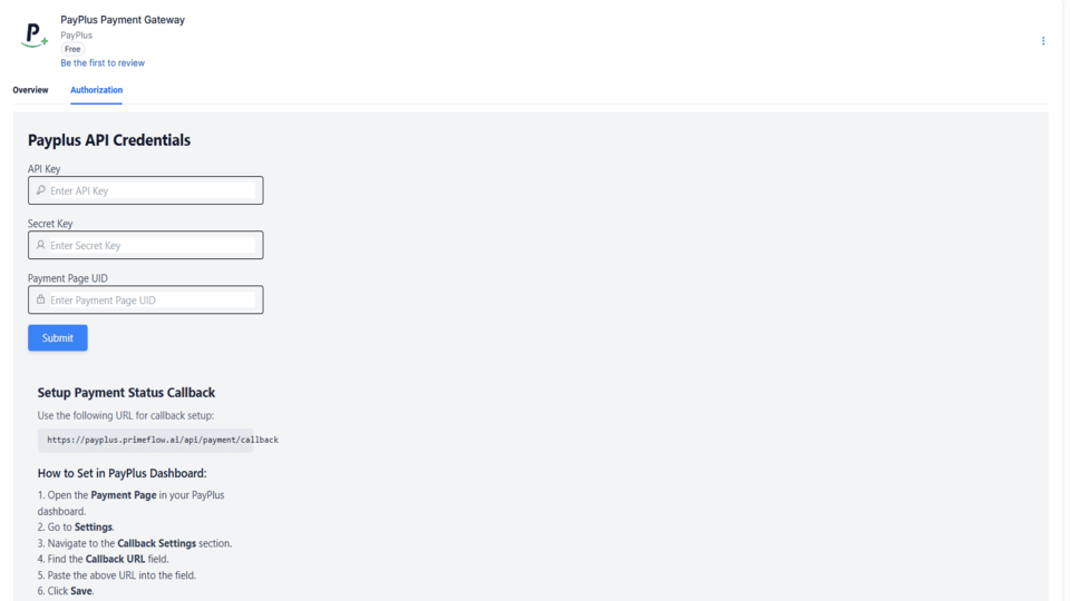 GoHighLevel marketplace - GHL integration - PayPlus Payment