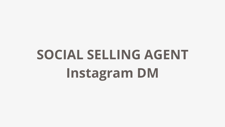 GoHighLevel marketplace - GHL integration - Instagram Social Selling Agent