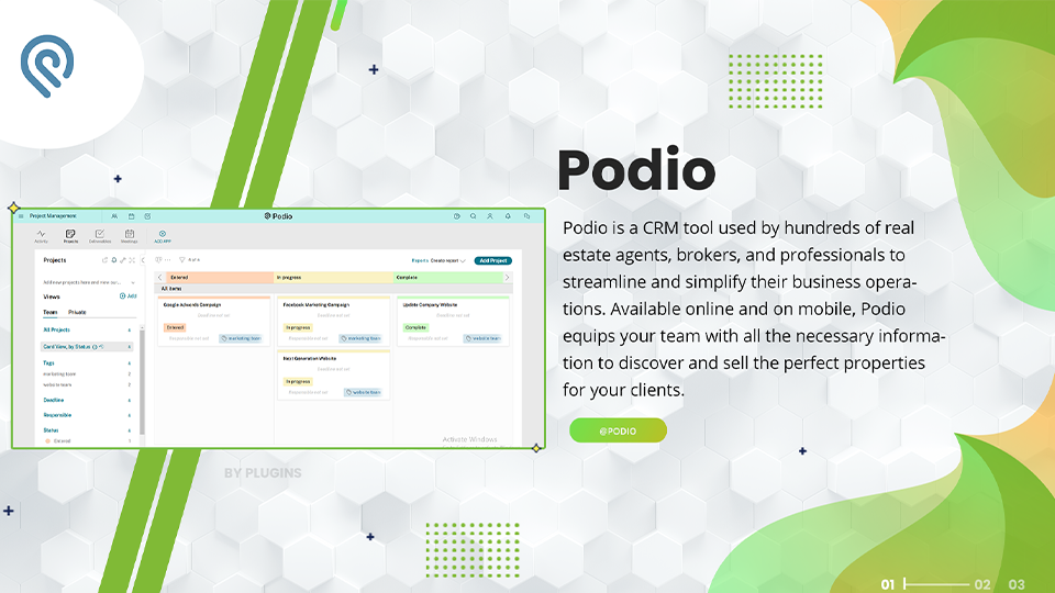 GoHighLevel marketplace - GHL integration - Podio Action Automation For Workflows
