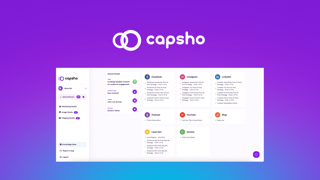 Capsho Lifetime Deal