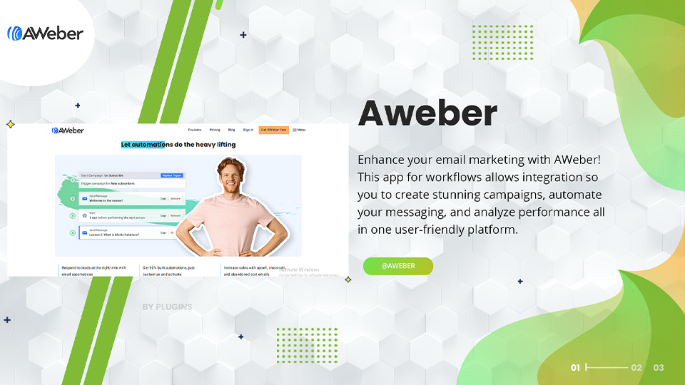 GoHighLevel marketplace - GHL integration - Aweber Action Automation For Workflows