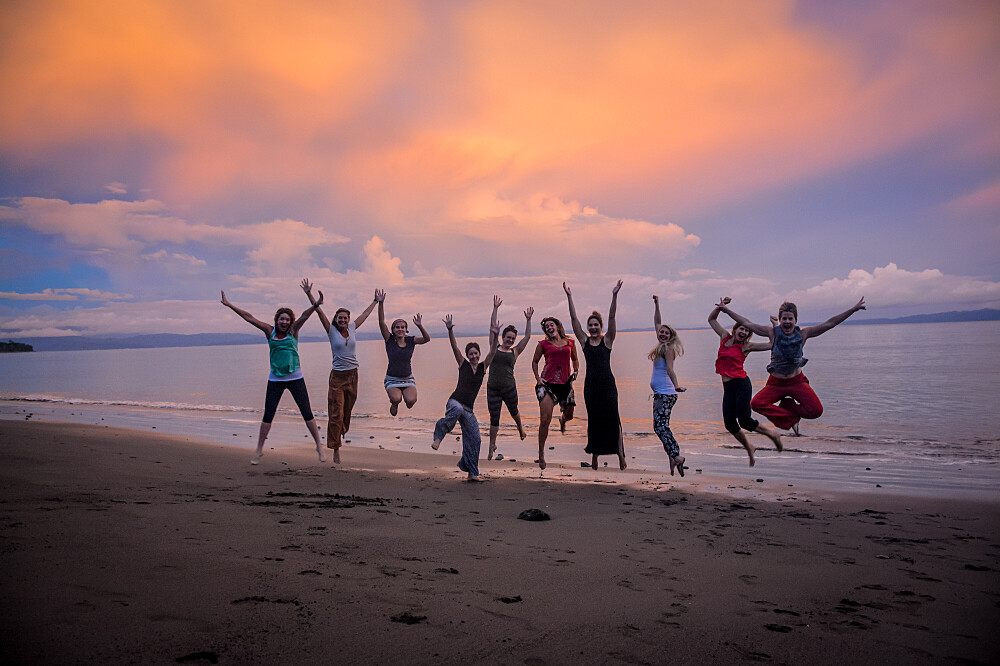 29-daagse (300 uur) yogadocentenopleiding aan het strand in Costa Rica