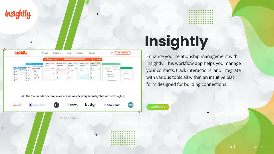 GoHighLevel marketplace - GHL integration - Insightly Action Automation For Workflows