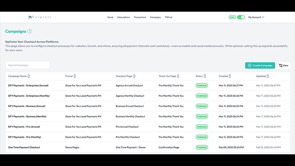 GoHighLevel marketplace - GHL integration - DFY Hub