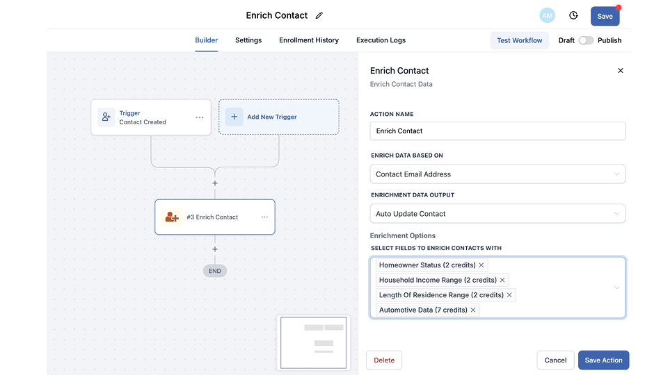 GoHighLevel marketplace - GHL integration - LeadPost Enrichment