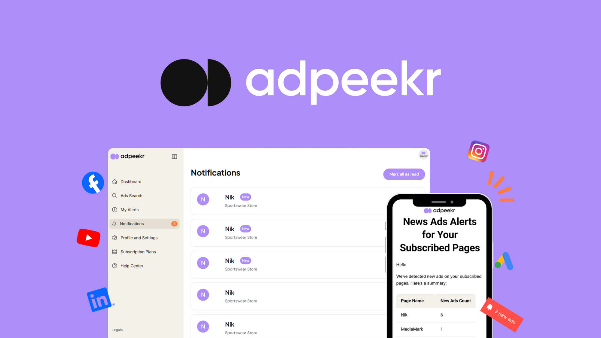 AdPeekr Lifetime Deal