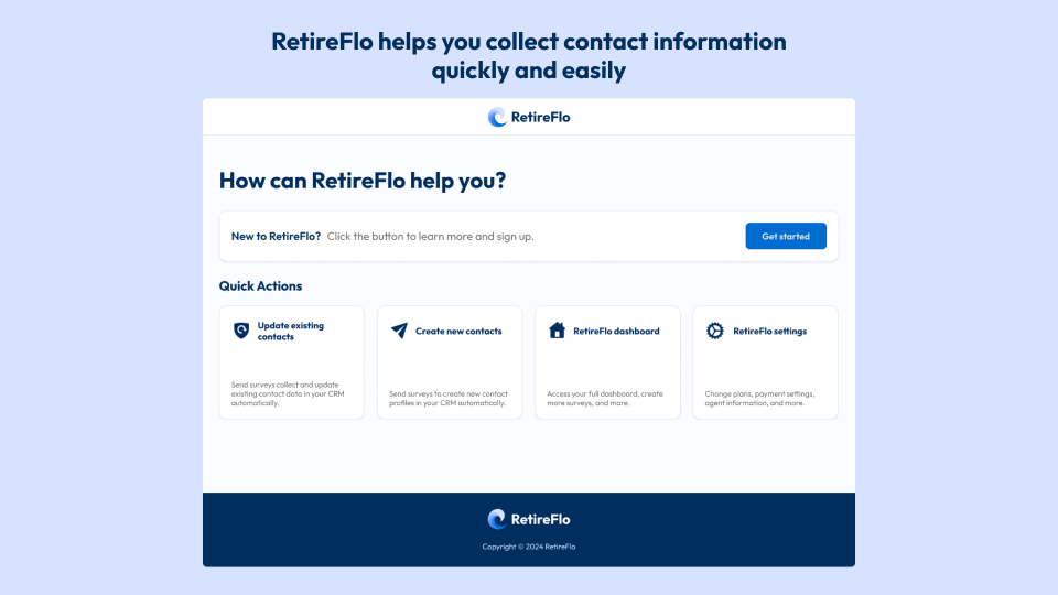 GoHighLevel marketplace - GHL integration - Retireflo