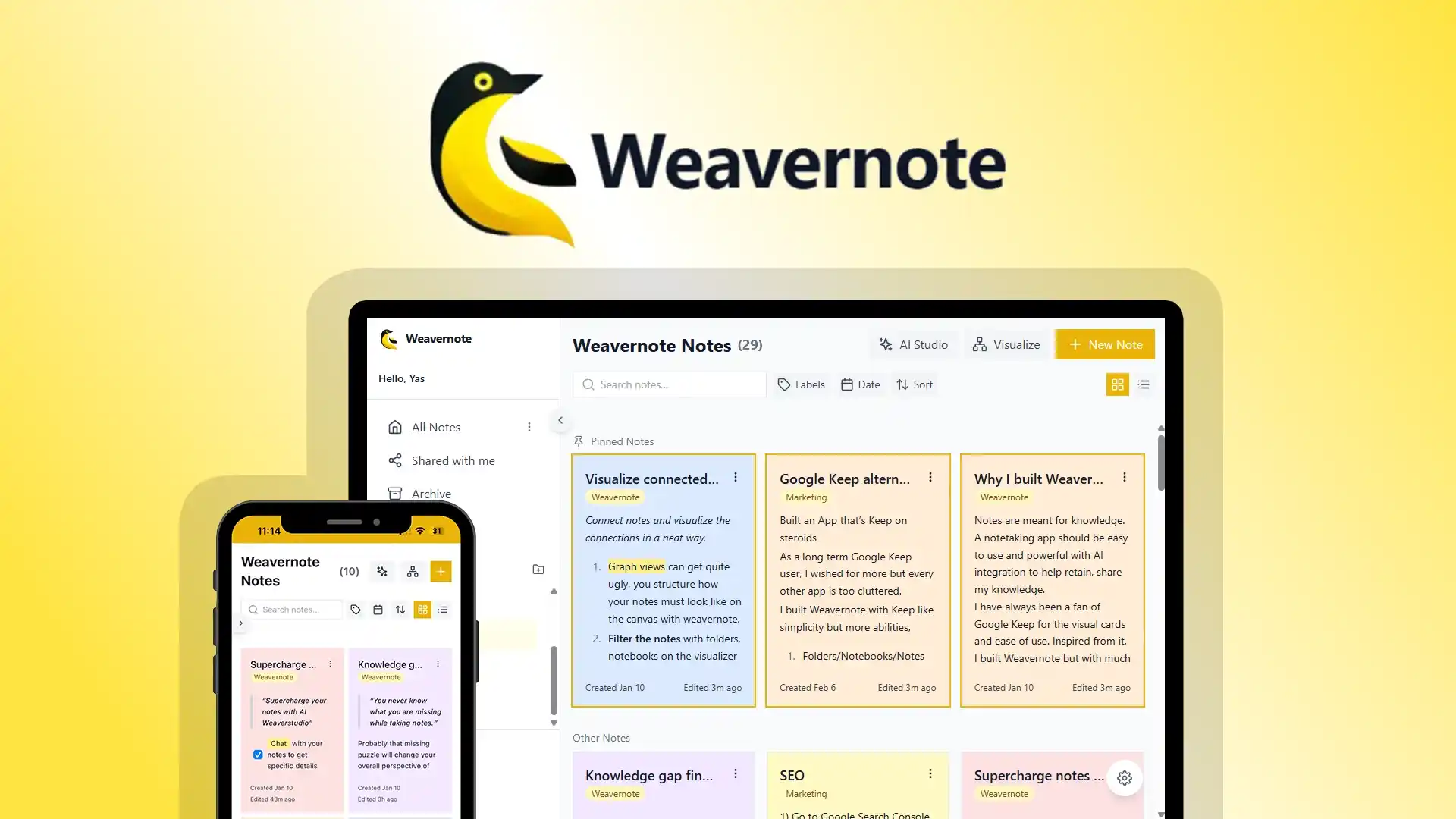 Weavernote Lifetime Deal