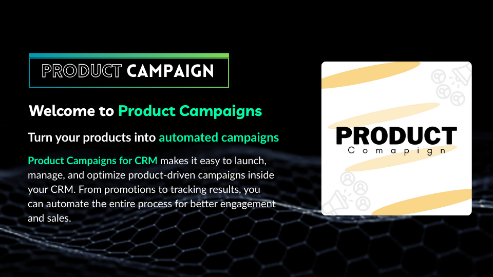 GoHighLevel marketplace - GHL integration - Product Campaign