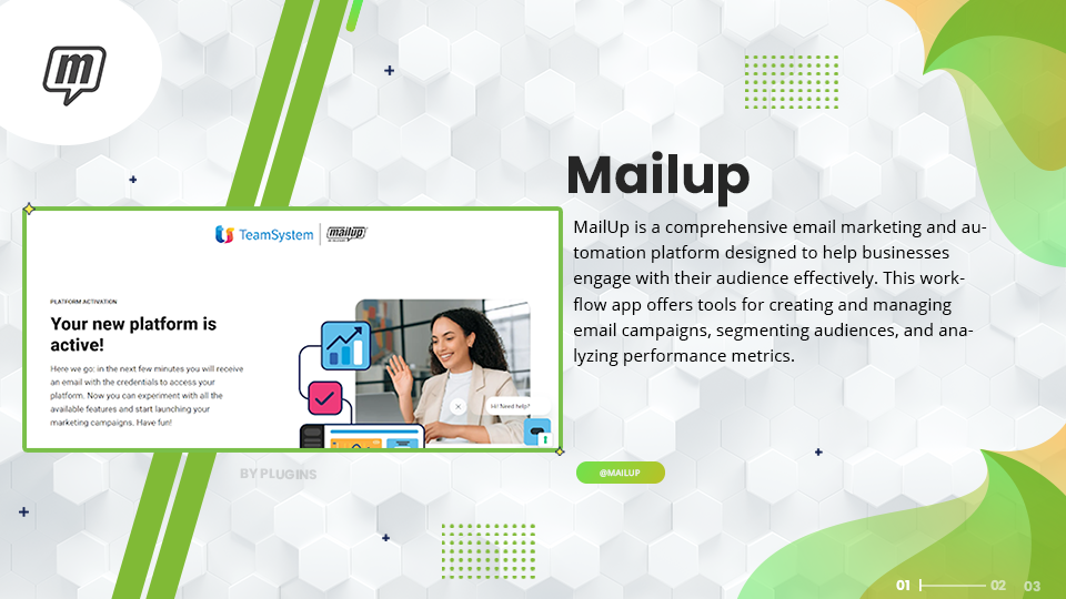 GoHighLevel marketplace - GHL integration - MailUp Action Automation For Workflows