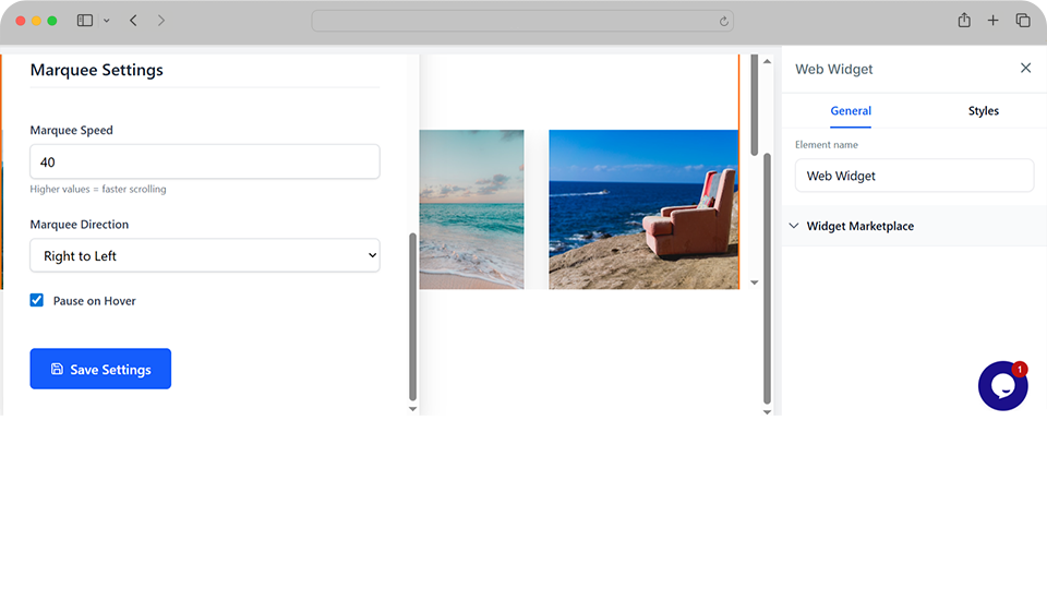 GoHighLevel marketplace - GHL integration - Image Auto Slider