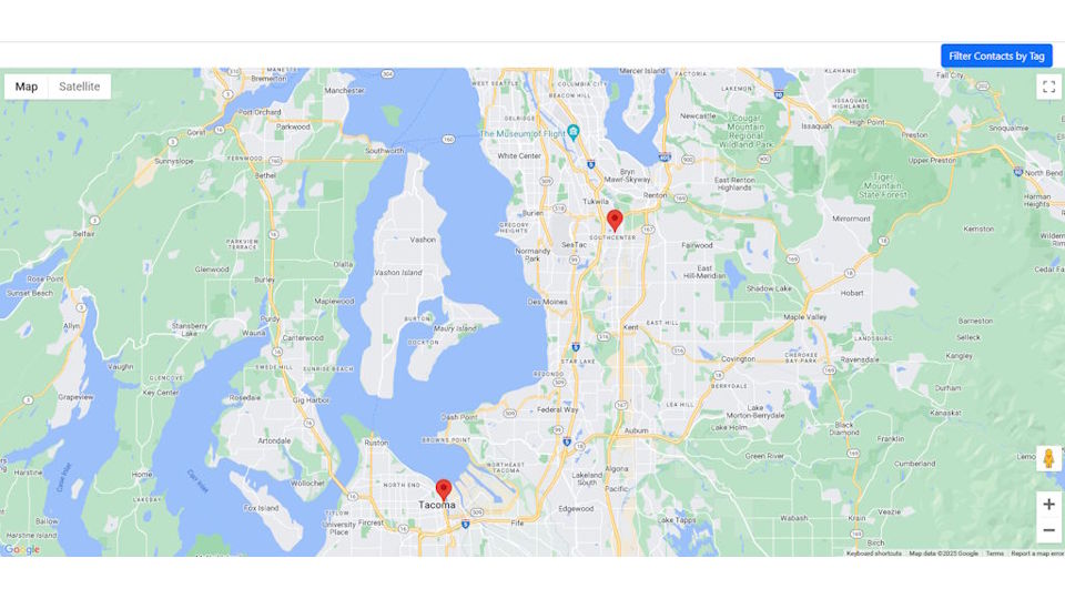 GoHighLevel marketplace - GHL integration - Contact Map