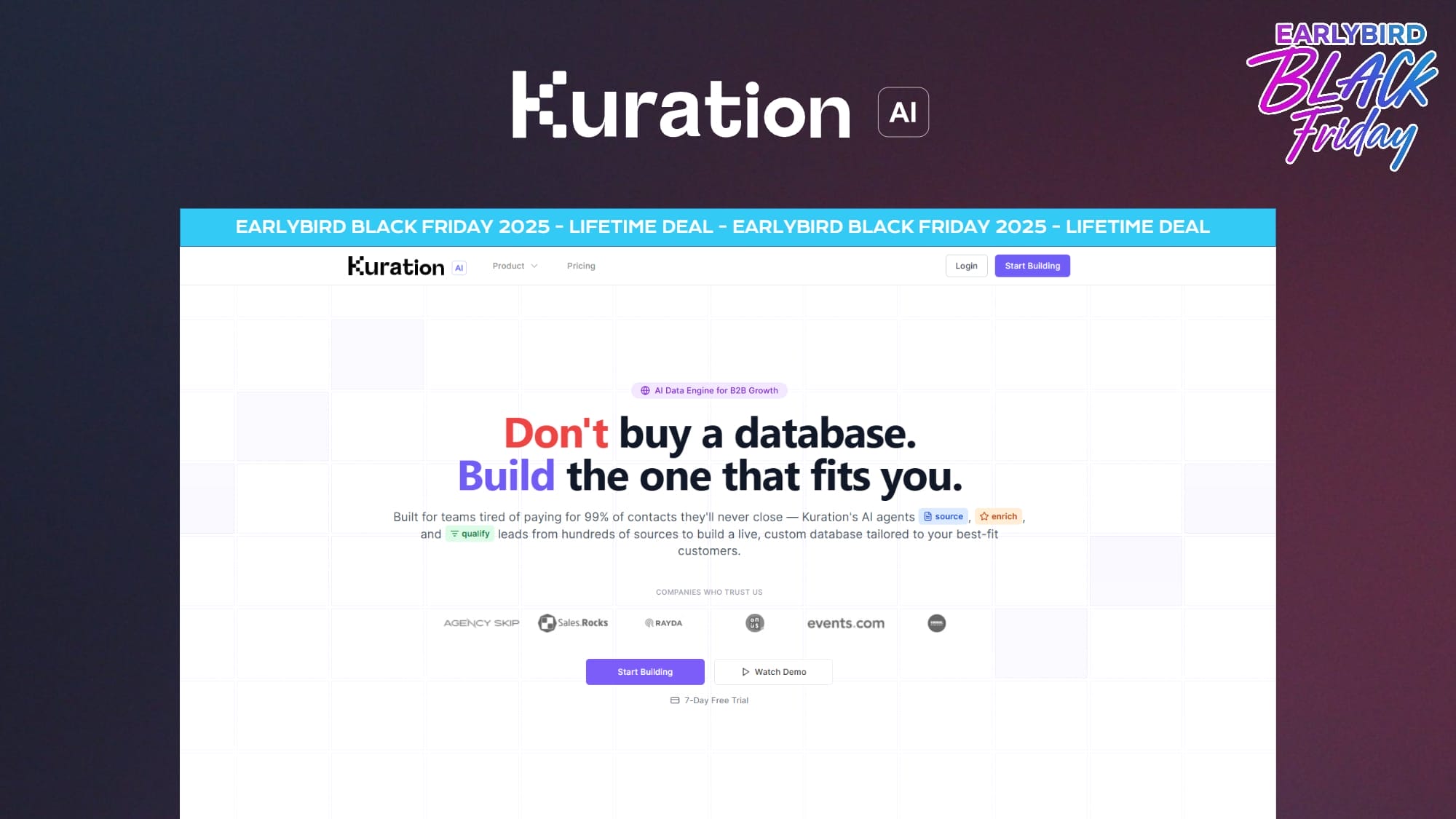 Kuration AI Lifetime Deal