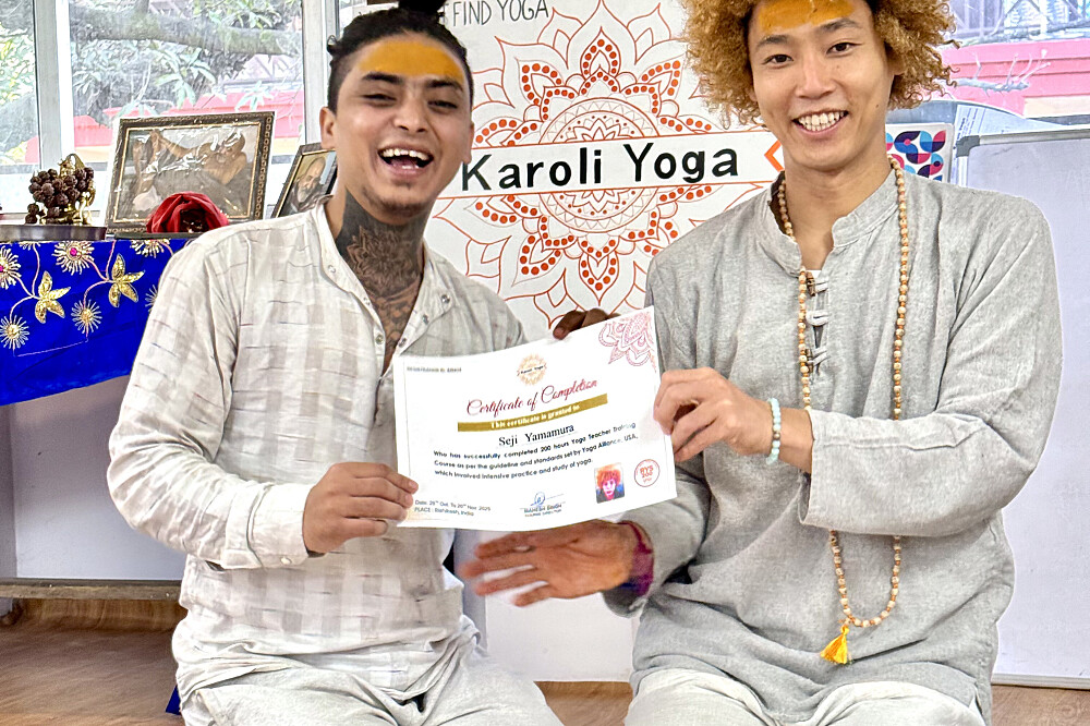 24 Day 200-Hour Yoga Teacher Training in Rishikesh, India