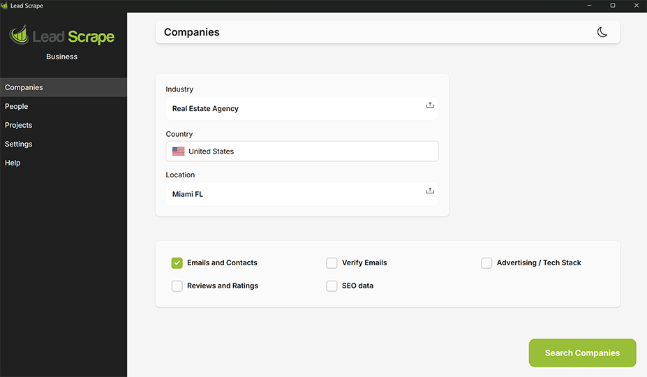 GoHighLevel marketplace - GHL integration - Lead Scrape