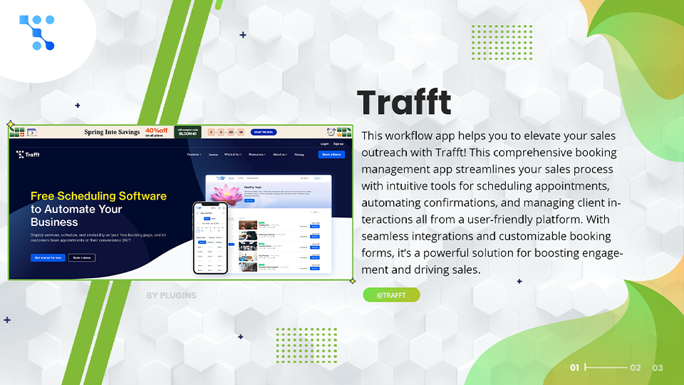 GoHighLevel marketplace - GHL integration - Trafft Action Automation For Workflows