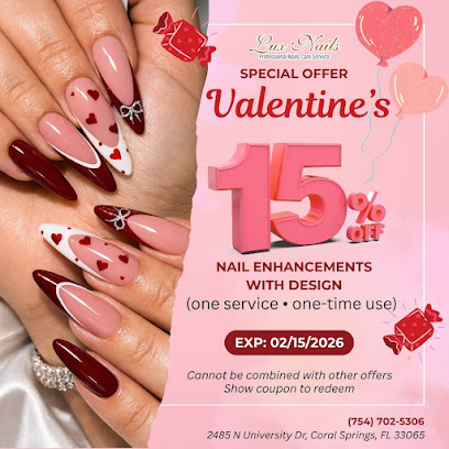 Lux Nails & Lashes ( Nails Design - Gel X - Eyelashes - Spa Pedicure)