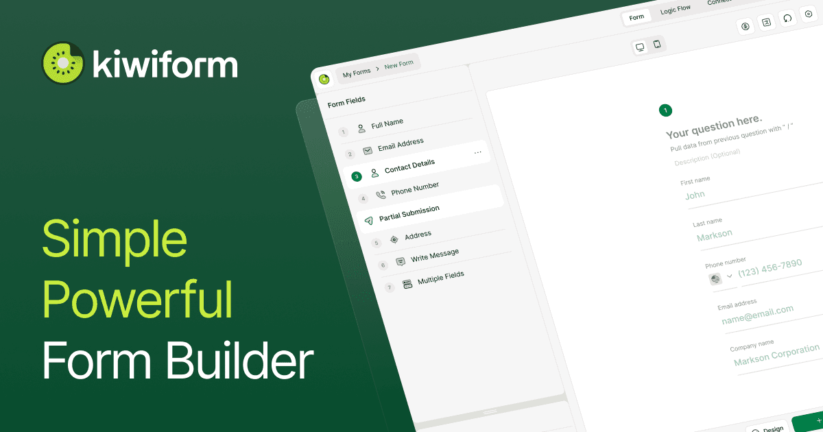 Kiwiform Lifetime Deal