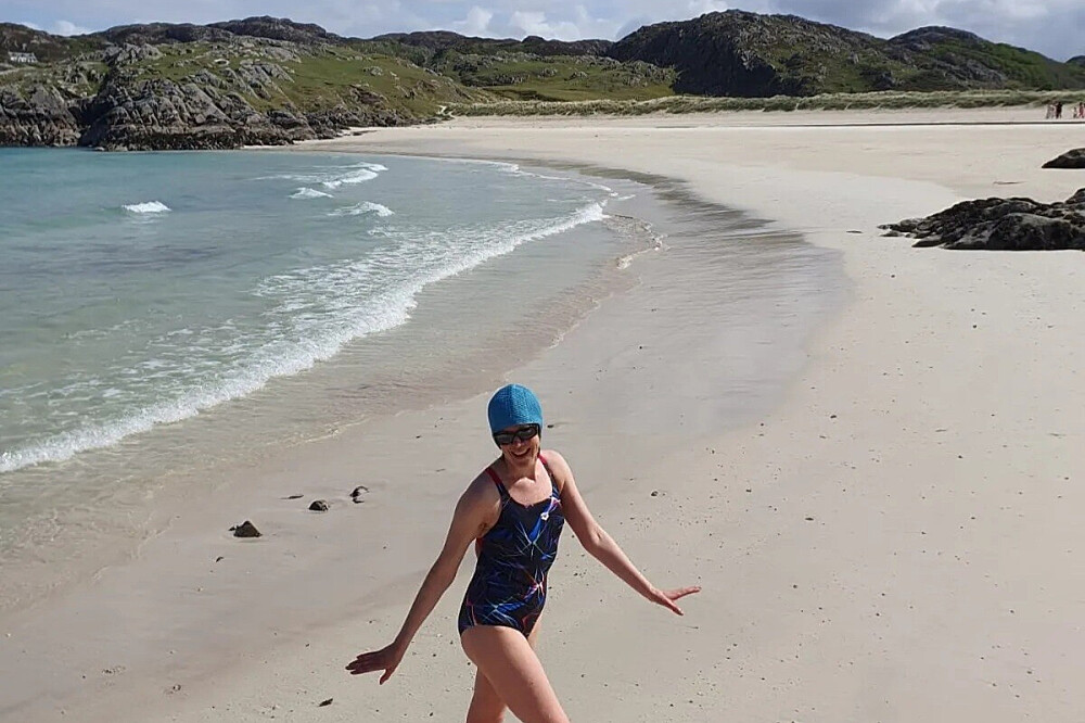 Tweedaagse privé zwem- en wandelvakantie voor vrouwen in Northumberland, Verenigd Koninkrijk