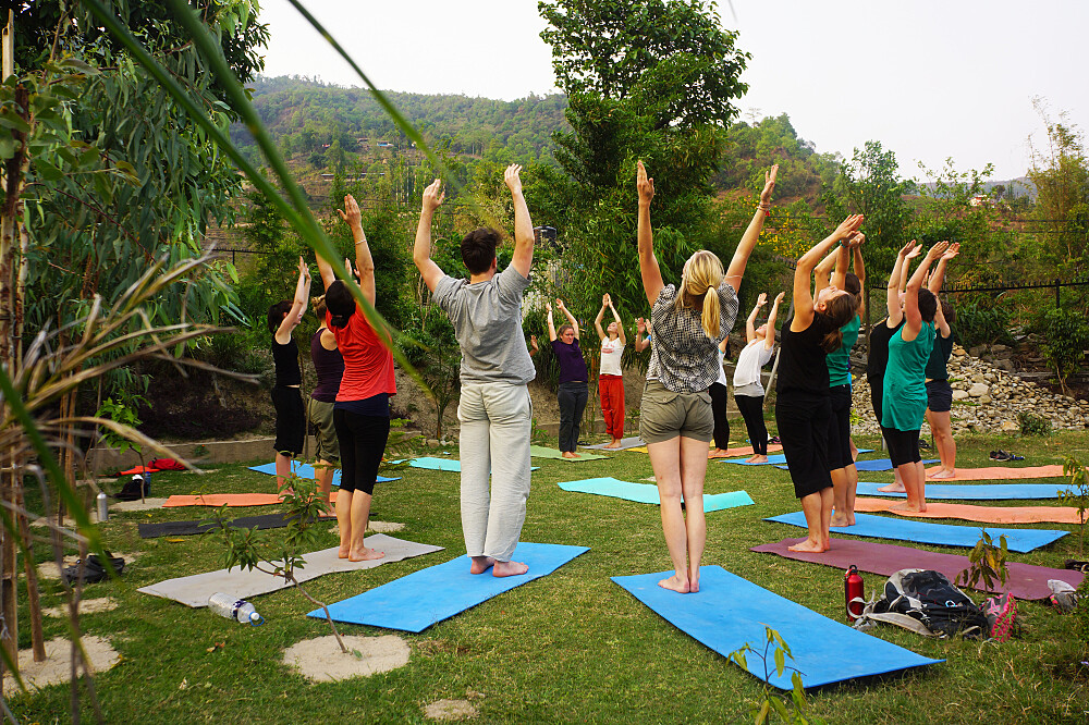 7-daagse yoga-retraite voor natuurlijke reiniging en detox in Pokhara, Nepal