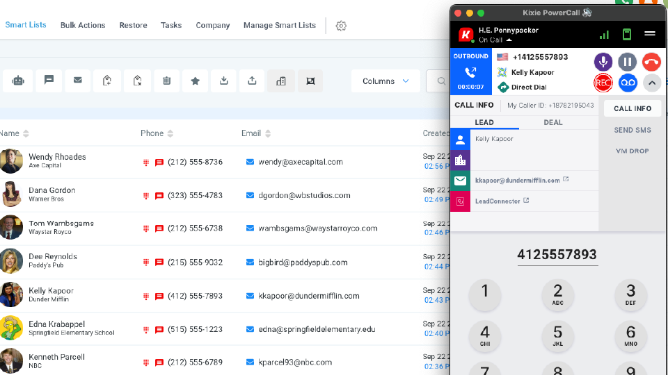 GoHighLevel marketplace - GHL integration - Kixie PowerCall & SMS