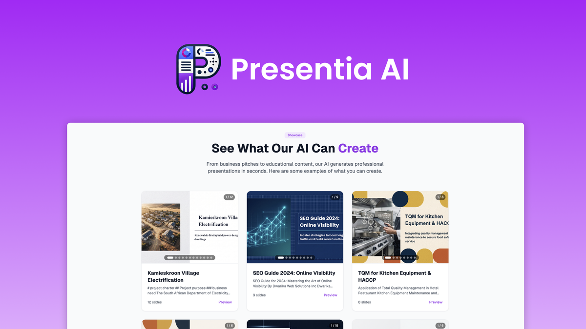 Presentia Slides Lifetime Deal