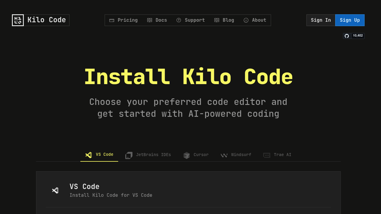 Kilo Code