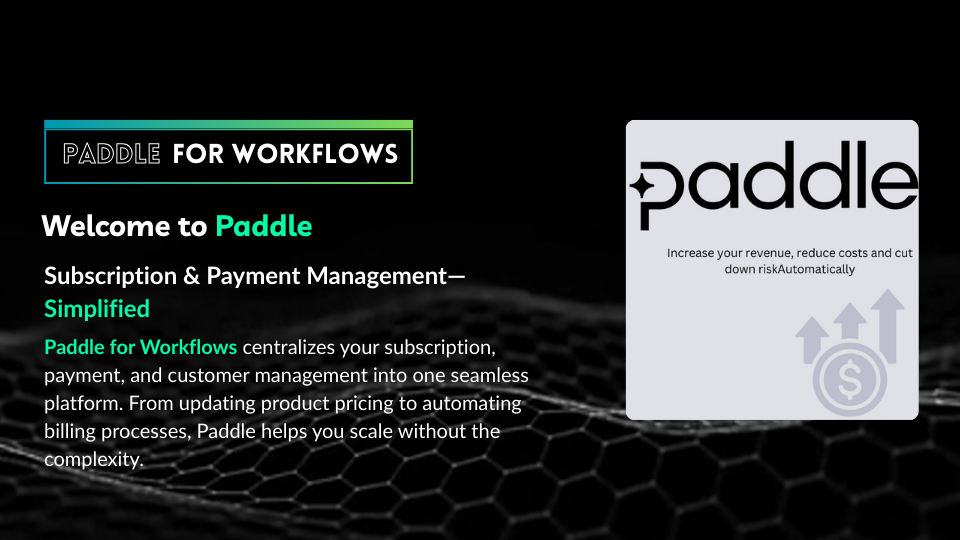 GoHighLevel marketplace - GHL integration - Paddle for workflows