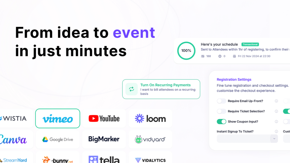 GoHighLevel marketplace - GHL integration - HeySummit