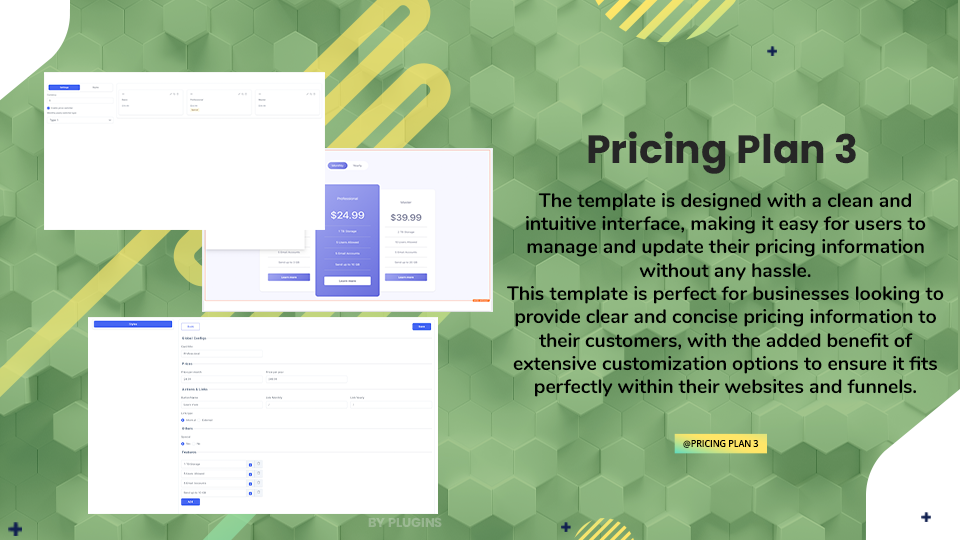 GoHighLevel marketplace - GHL integration - Pricing table Annual Toggle