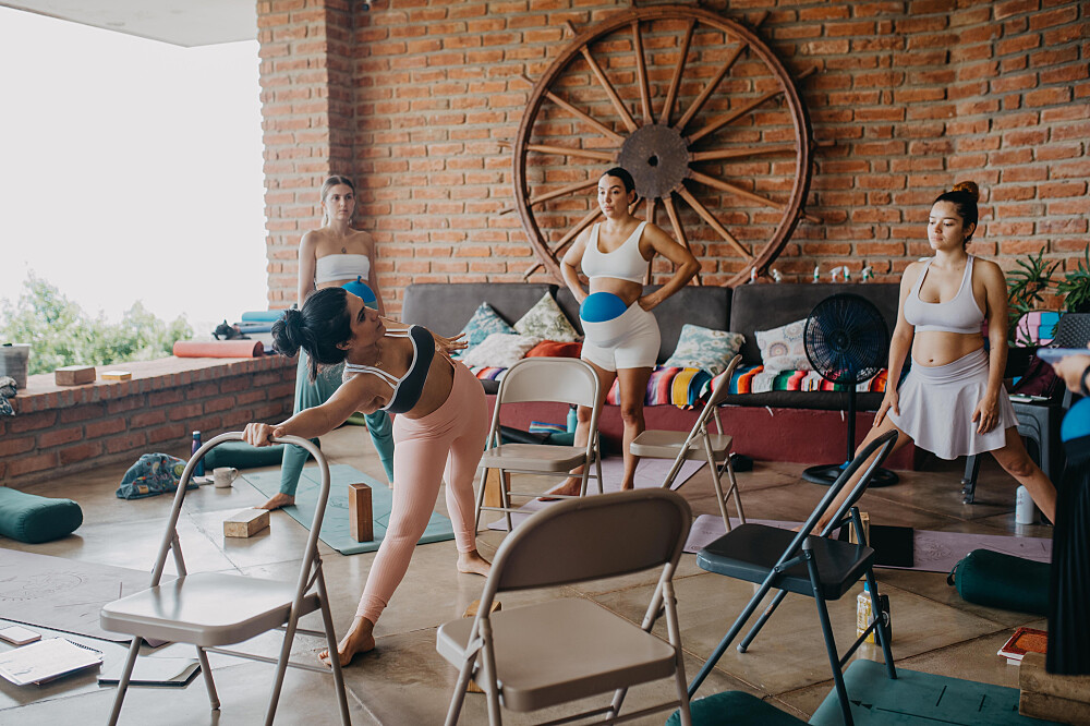 8-dages 85-timers prænatal og postnatal yogatræning på den caribiske kyst
