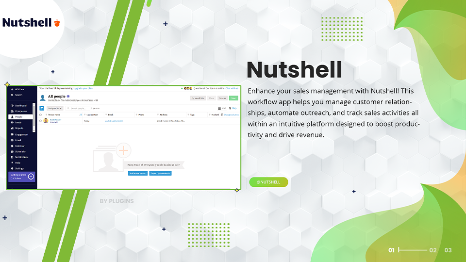 GoHighLevel marketplace - GHL integration - Nutshell Action Automation For Workflows