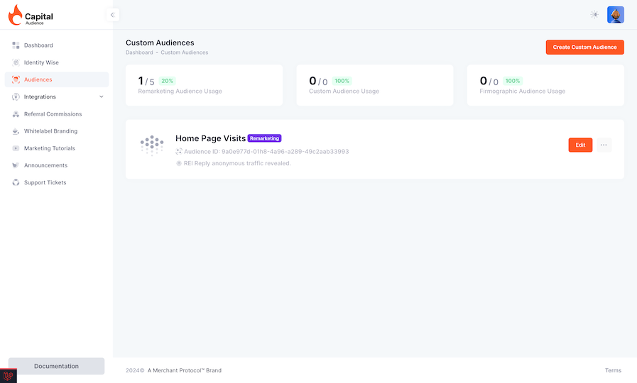 GoHighLevel marketplace - GHL integration - Capital Audience