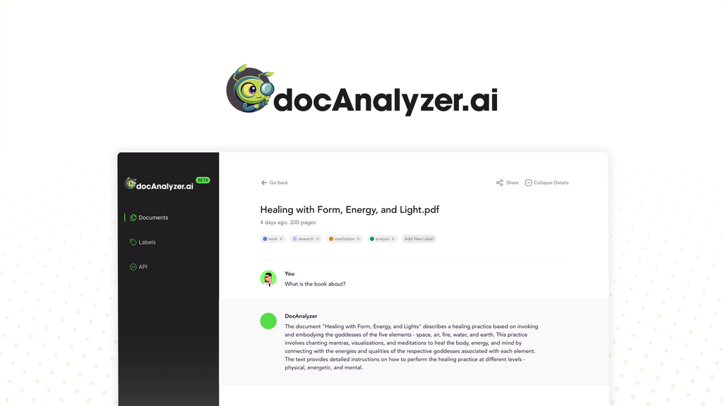 docAnalyzer Lifetime Deal