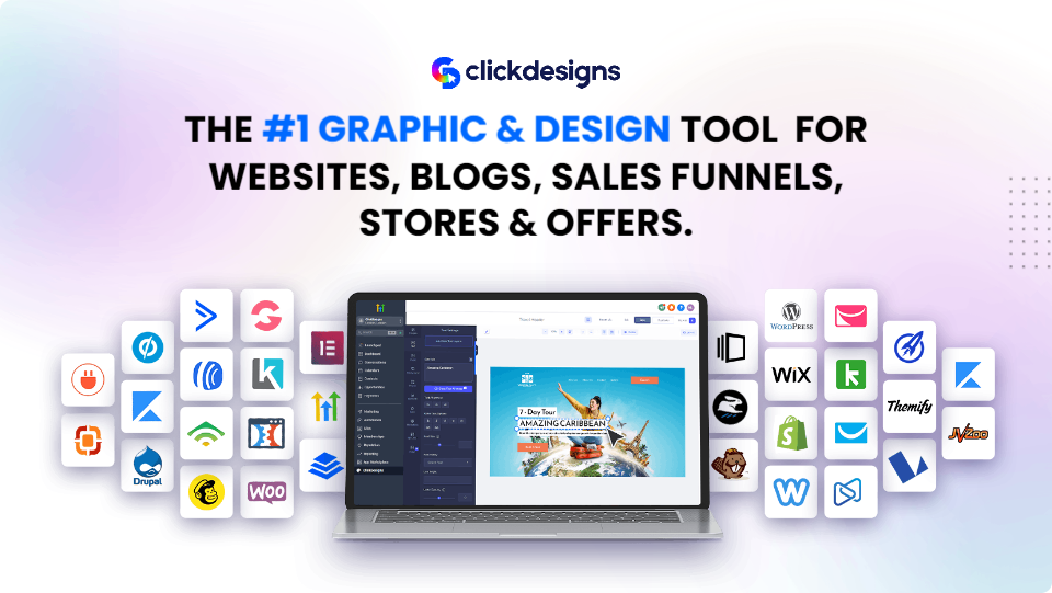 GoHighLevel marketplace - GHL integration - ClickDesigns