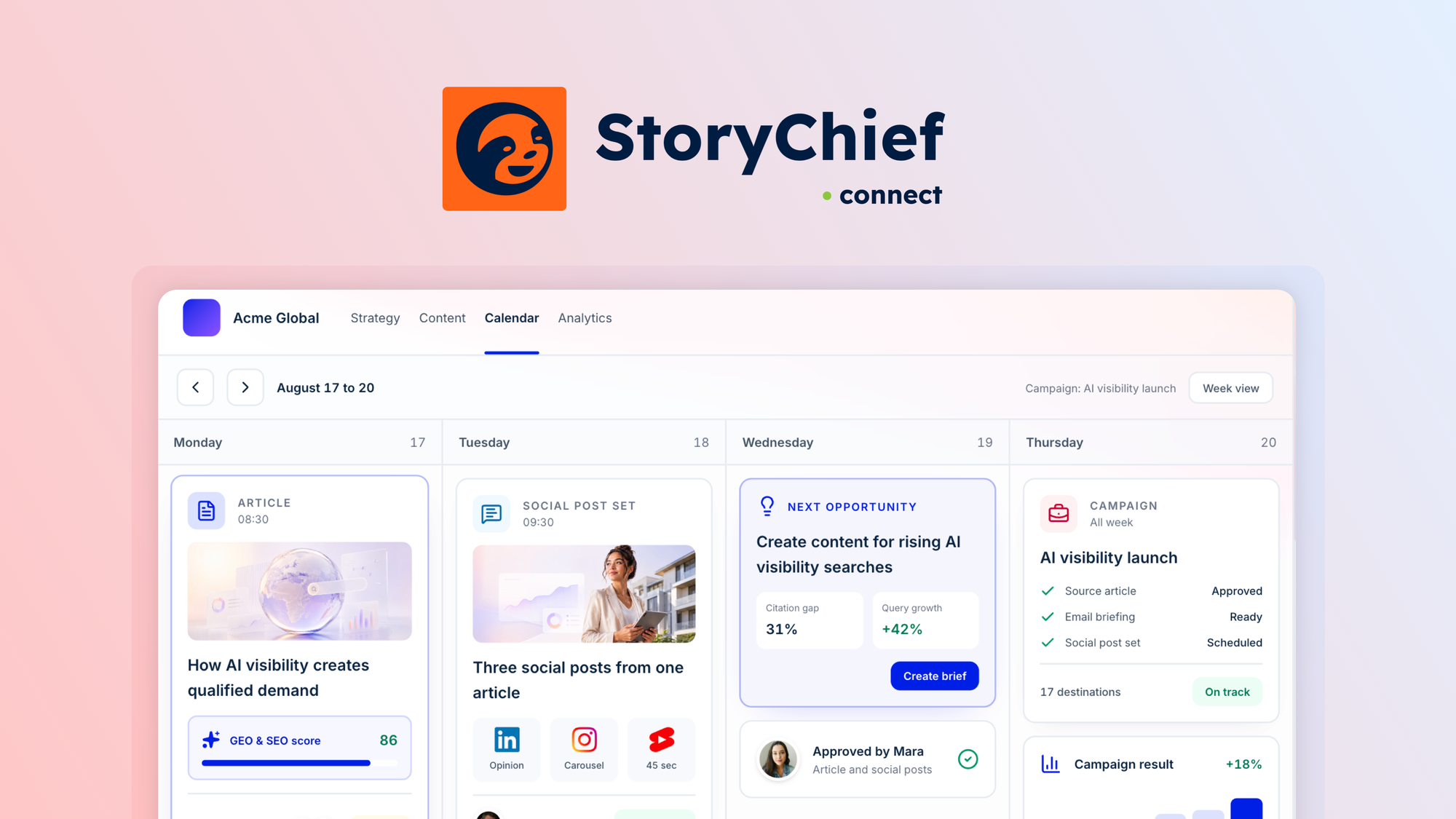 StoryChief Lifetime Deal - Plan, Write and Publish
