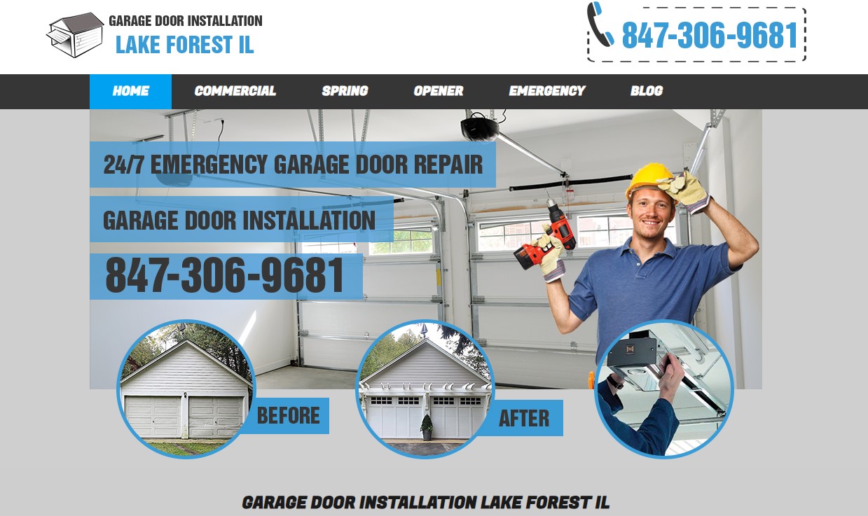 Garage Door Installation Lake Forest IL