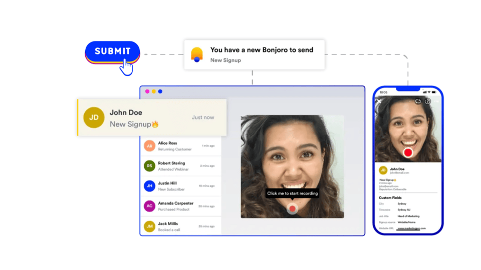 GoHighLevel marketplace - GHL integration - Bonjoro For Workflows